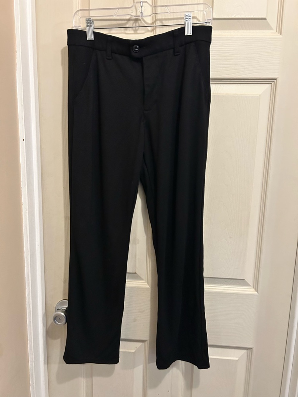 Lee Black Dress Pants — Tailored Straight Leg - size 10P